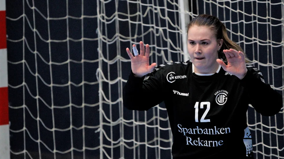 Guifmålvakten Emma Hultborg skadade sig mot Kroppskultur.