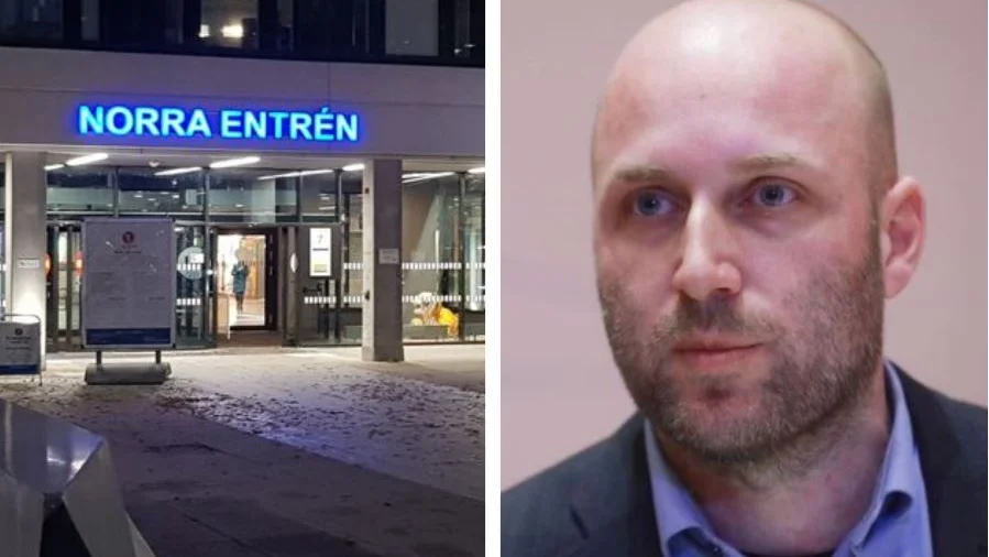 Rickard Lundin är representant för den regionala sjukvårdsledningen. 