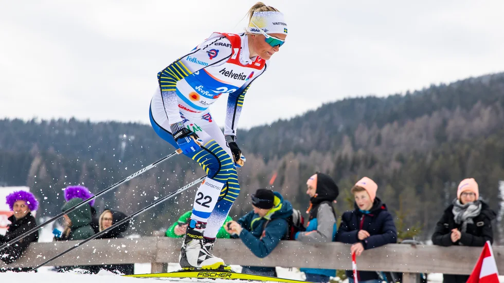 Frida Karlsson, en av de svenska stjärnorna att hålla koll på i vinter. Arkivbild.