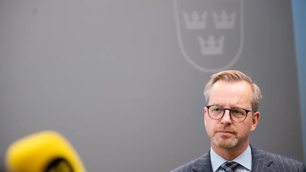 Inrikesminister Mikael Damberg (S) behåller publikundantaget. Arkivbild.