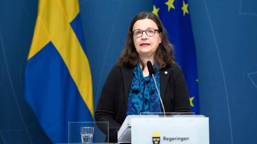 Utbildningsminister Anna Ekström har kallat till pressträff på onsdagen med anledning av coronaviruset.