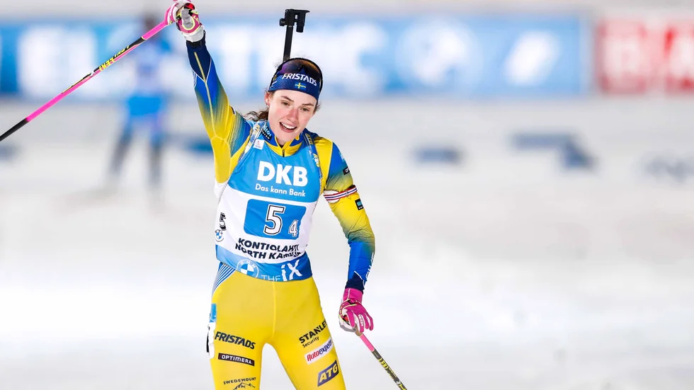Hanna Öberg säger att starten på säsongen varit helt fantastisk. 