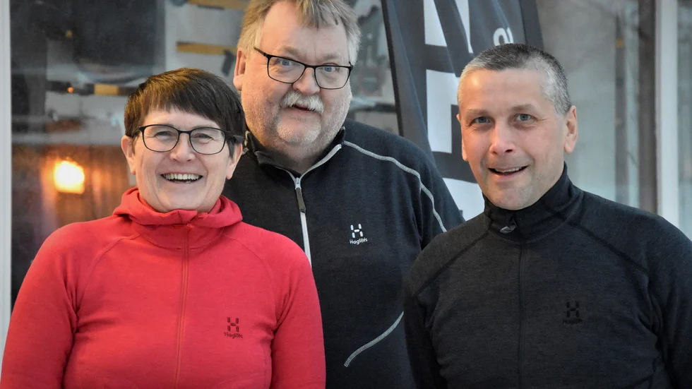 Elisabeth Ynglöv Jönsson, Sven-Olov Jönsson och Kent Ynglöv har tillsammans drivit butiken i 16 år, men känner nu att det är dags att göra något nytt. "Vår högsta önskan att affären blir kvar, säger Kent."