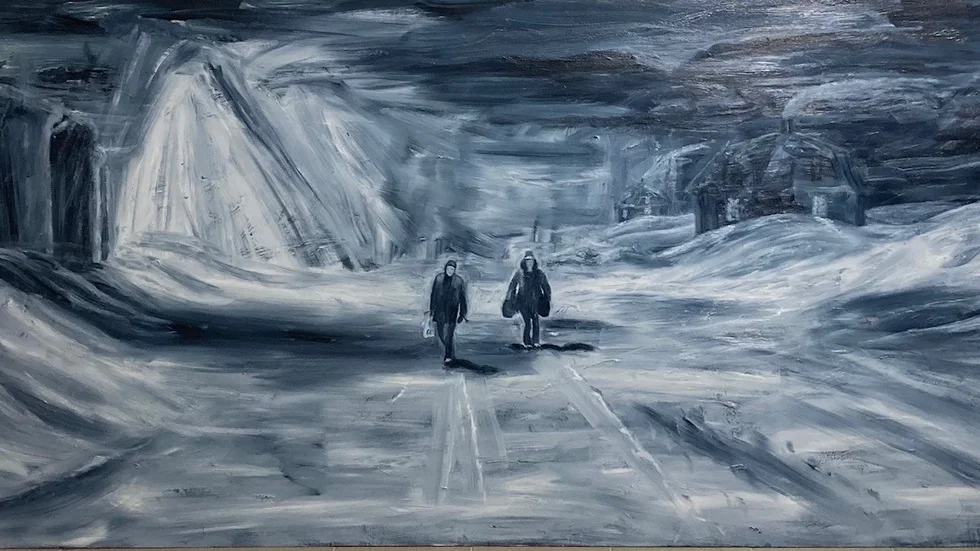 "På väg hem", Håkan Carlsson.
