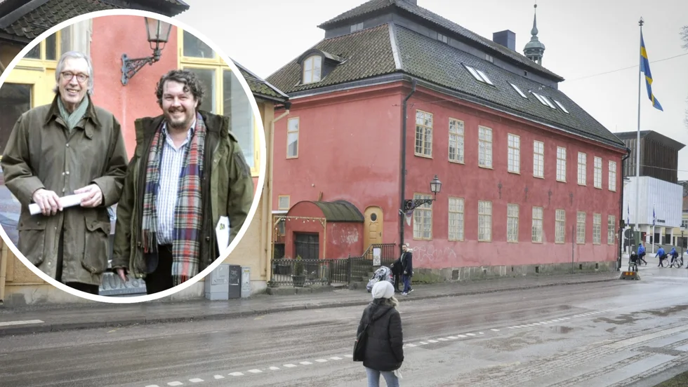 Hans Åkerlund (Fondex) och Fredrik Åström (Svenska Kulturpärlor) hade gemensammma planer på ett exklusivt hotellområde i centrala Nyköping. Nu kan det istället bli kontorshotell i Westerlingska huset. 