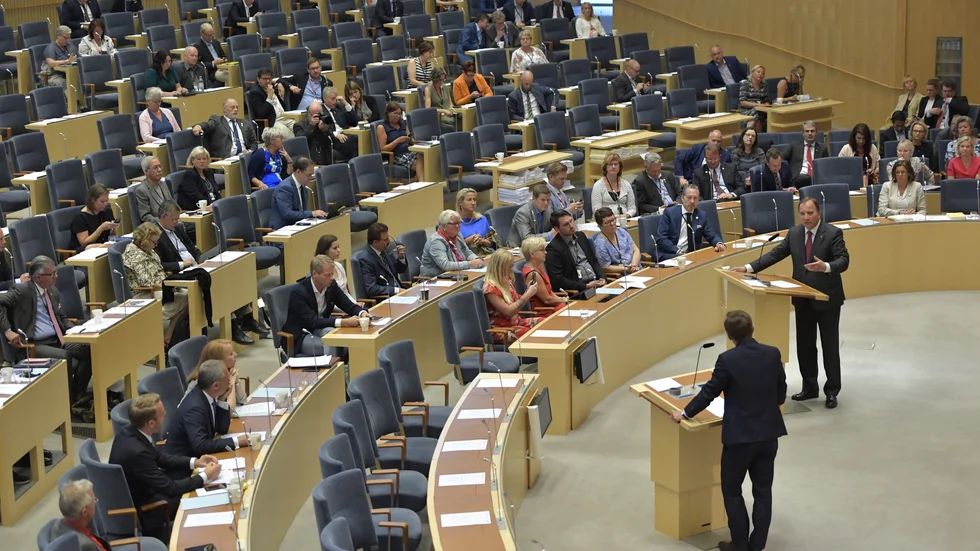 Vem tar vem i Sveriges riksdag?