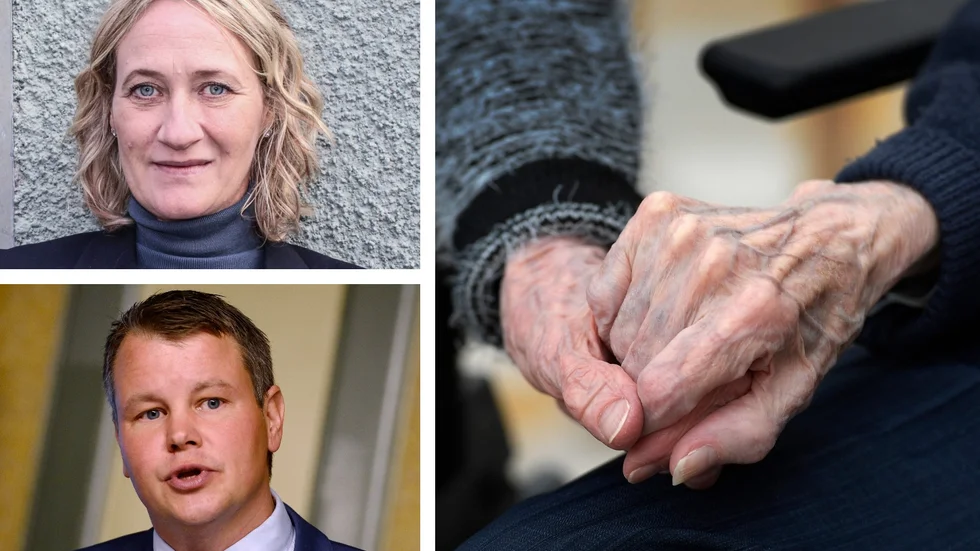 "Det är väldigt välkommet i den här situationen", säger Liselotte Fager (KD), ordförande i äldrenämnden.
Johan Löfstrand (S) är riksdagsledamot från Linköping.