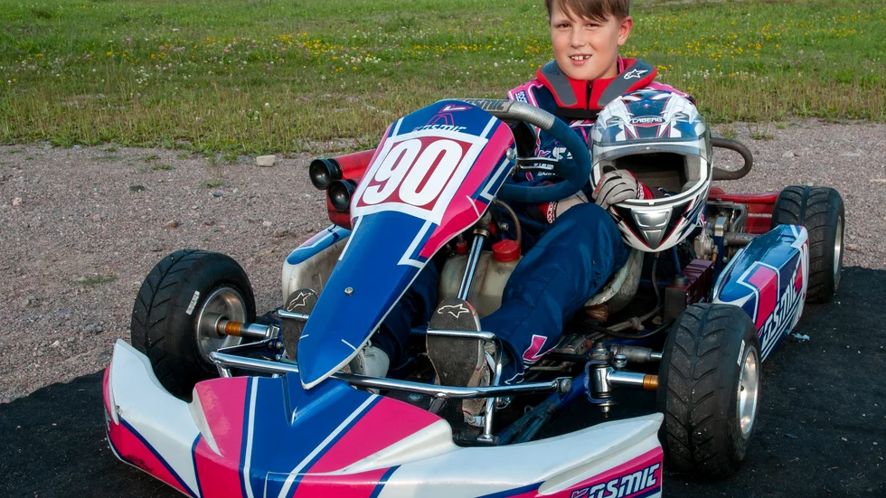 Noah Göransson i sin kart.