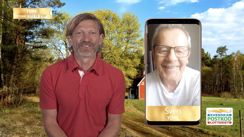 Sven Tälth vann mest i hela Ydre. 