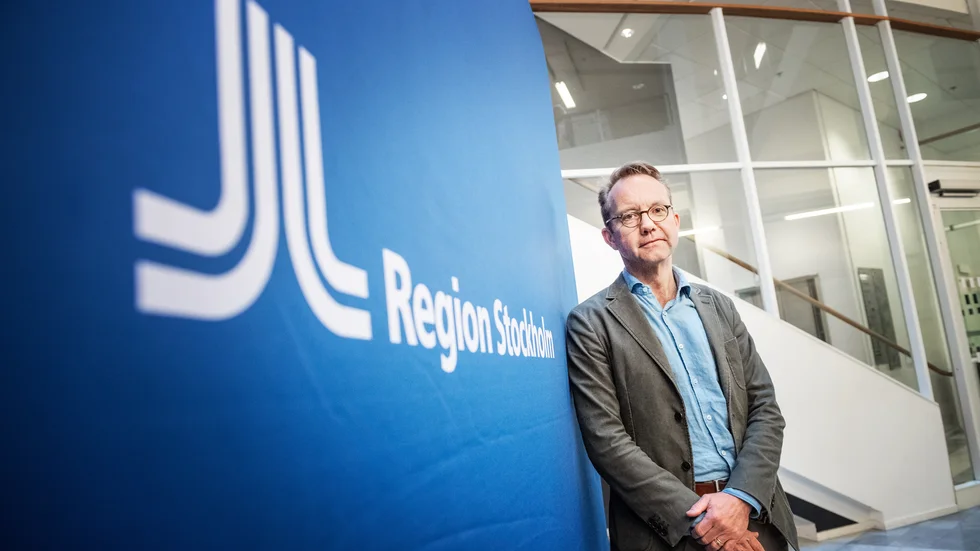 Björn Eriksson, hälso- och sjukvårdsdirektör i region Stockholm. Arkivbild.