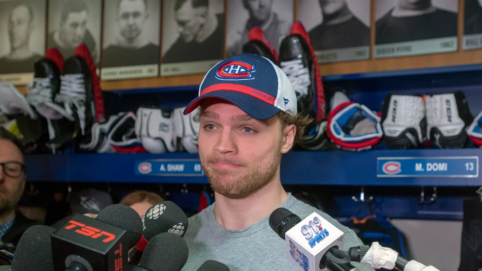 Montreals Max Domi har diabetes typ 1 och väntar därför med besked om han spelar i NHL-slutspelet eller inte.