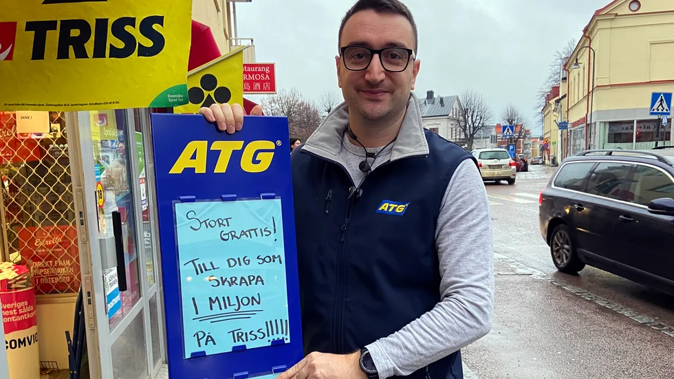 Patrik Kaldoyo tycker att måndagens händelse, där en Strängnäsbo skrapade fram 1 miljoner kronor på Triss alldeles framför näsan på Spelpoolens personal, var någonting alldeles extra.
