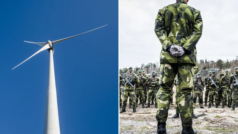 Stjärnstopp! Av något skäl anses vindkraften trumfa allt, till och med Försvarsmaktens behov.