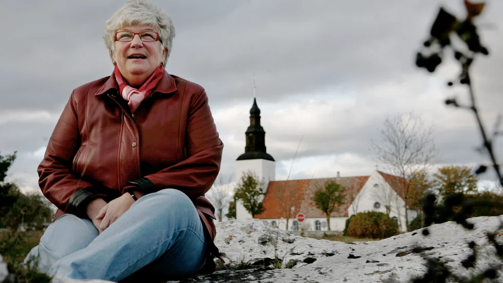 Kerstin Kalström är glad över att boken som hon gått och tänkt på i 50 år nu är klart.