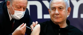 Israel covidvaccinerar – Netanyahu först ut
