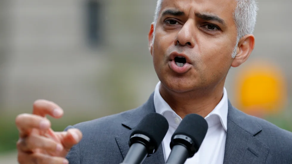 Londons borgmästare Sadiq Khan. Arkivbild.