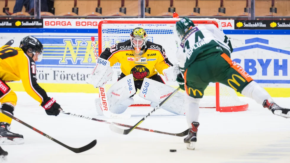 Joel Lassinantti i Luleå Hockeys tröja.