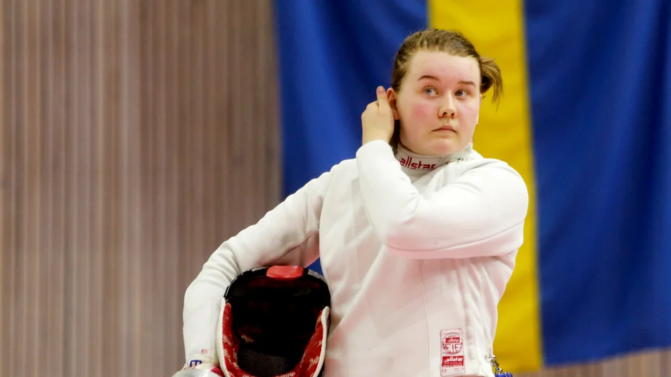 Natalie Wramner tog ett silver.