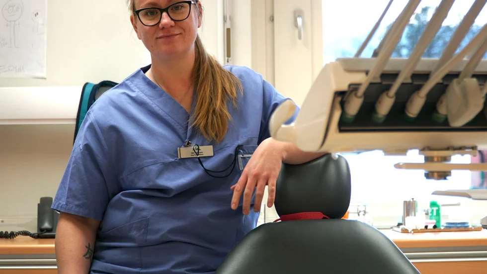 Ida Nilsson, ordförande för Tjänstetandläkarna i Norrbotten, är själv placerad i Arvidsjaur, men tjänstgör också i Älvsbyn. 