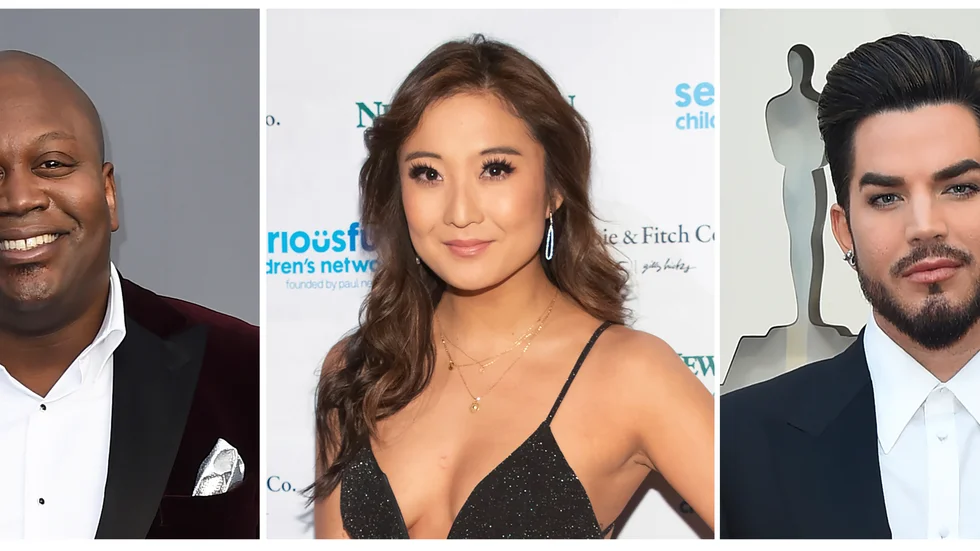 Tituss Burgess, Ashley Park och Adam Lambert medverkar i musikalen. Arkivbild.