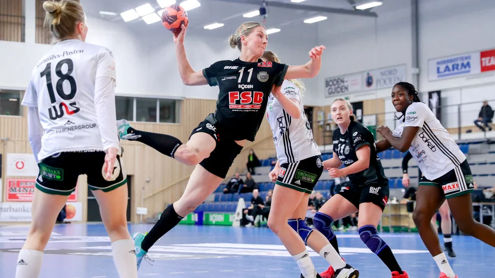 Boden Handboll mot Kungälv i SHE. 