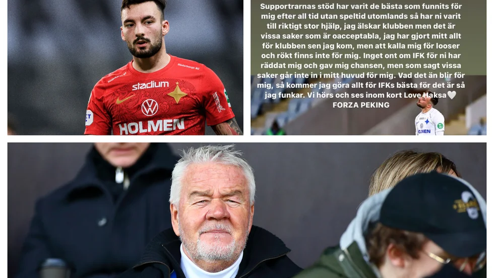 Sead Haksabanovic och Peter Hunt. 