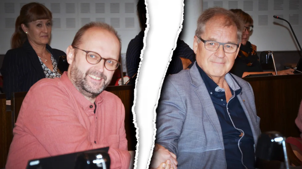 Sven Tornberg (C) och Anders Rönnqvist (SJVP) är av olika uppfattning när det kommer till Haparanda värmeverk.