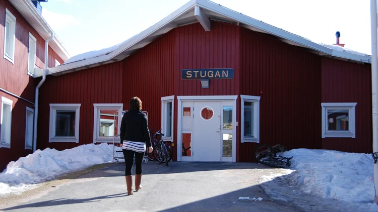 Framtiden för elevhemmet i Arjeplog är oviss. I dagsläget bor 30 elever där. (Arkivbild)