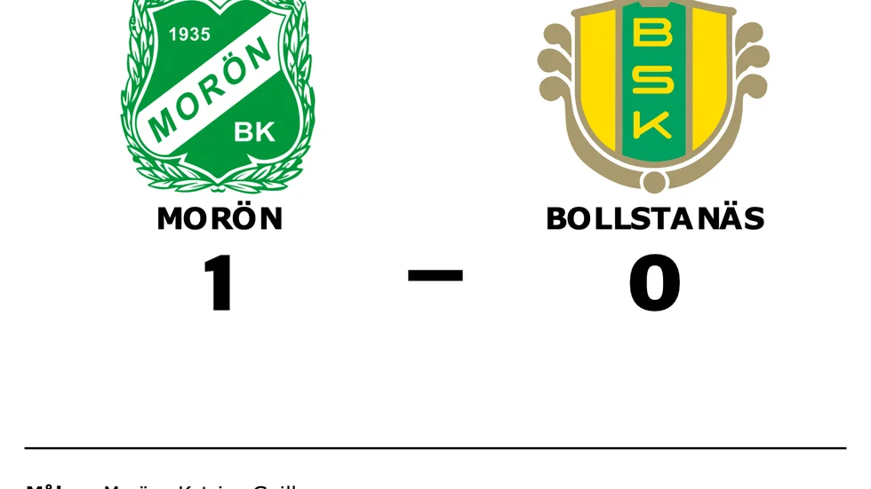 Morön vann mot Bollstanäs