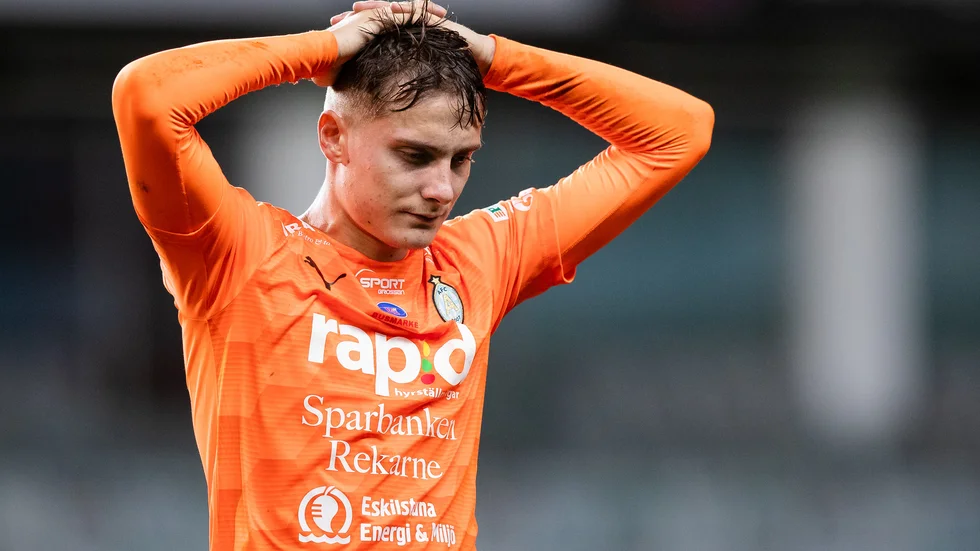 Pontus Rödin och hans AFC Eskilstuna förlorade med uddamålet borta mot Östers IF.