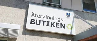 Återvinningsbutiken håller fortsatt stängt