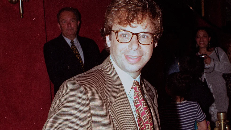 Den kanadensiske skådespelaren Rick Moranis är känd från filmer som "Älskling, jag krympte barnen" och "Ghostbusters". Här fotograferad 1994. Arkivbild.