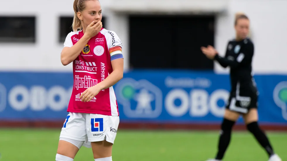 Agnes Nyberg har förlängt med Uppsala. 