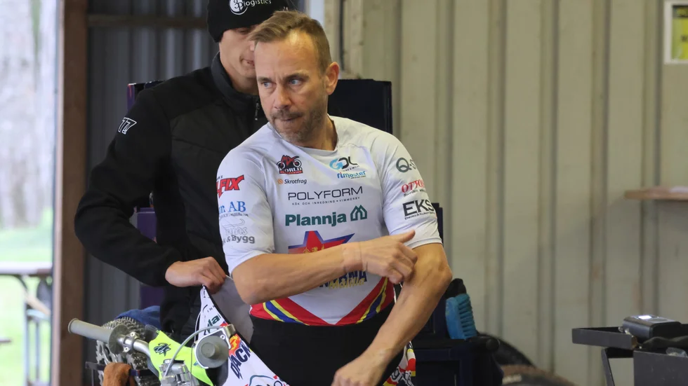 Nicki Pedersen tar inte plats i  Dackarnas lag i derbyt mot Västervik.