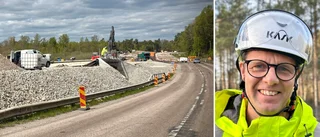 Intensivt byggstök – då kan trafiken flyttas igen