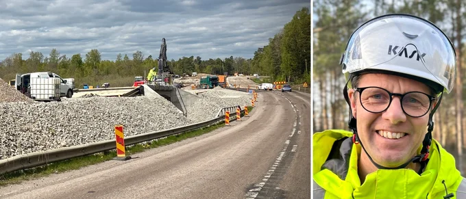 Intensivt byggstök – då kan trafiken flyttas igen