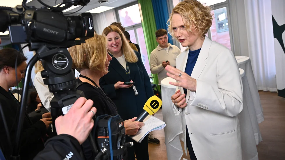 Anna-Karin Hatt är valberedningens förslag till ny partiordförande för Centerpartiet. 