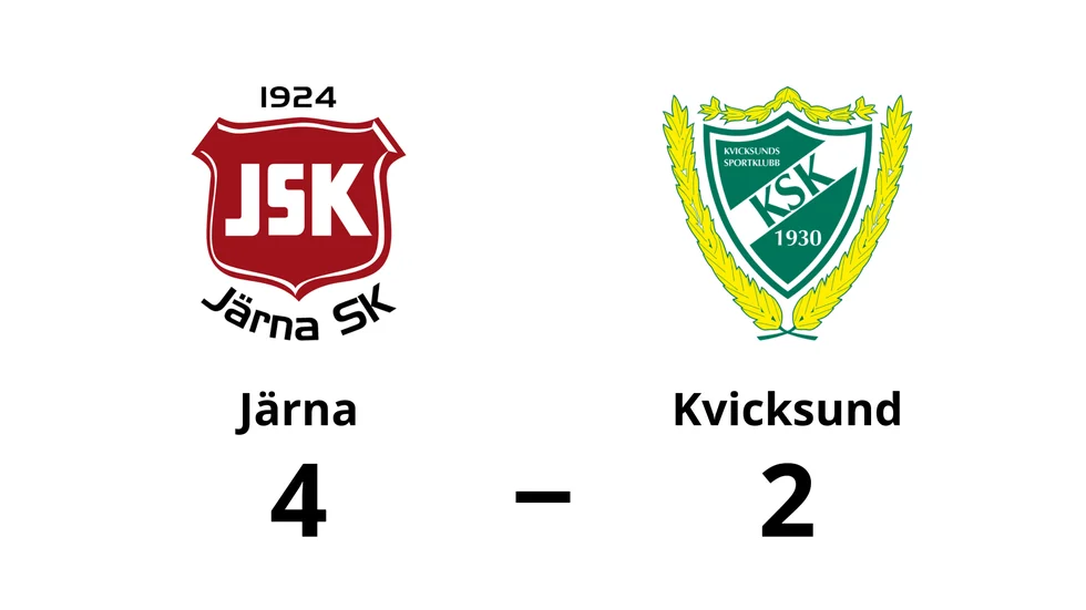 Järna vann mot Kvicksund