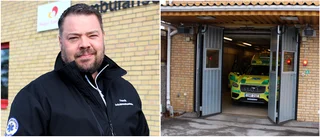 Ambulanschefen i Vimmerby: "Vi saknar fortfarande folk"