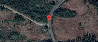 Stopp på väg 694 efter singelolycka