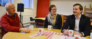 Vill locka till samtal med fika