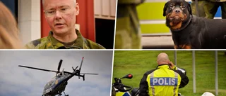 Här söker helikoptern efter mannen – stort sökpådrag i Österbybruk