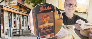 ”Beställ här, hämta på domedagen” • Därför säljer klassiska konditoriet ”Natotårta” • "Vill skapa lite debatt"