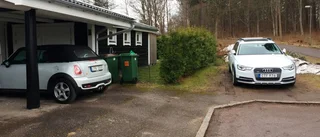 Otillåten parkering i villakvarter