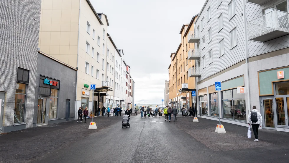 Invigningen av nya Kiruna fortsätter.