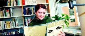 Smygpremiär och författarbesök på biblioteket