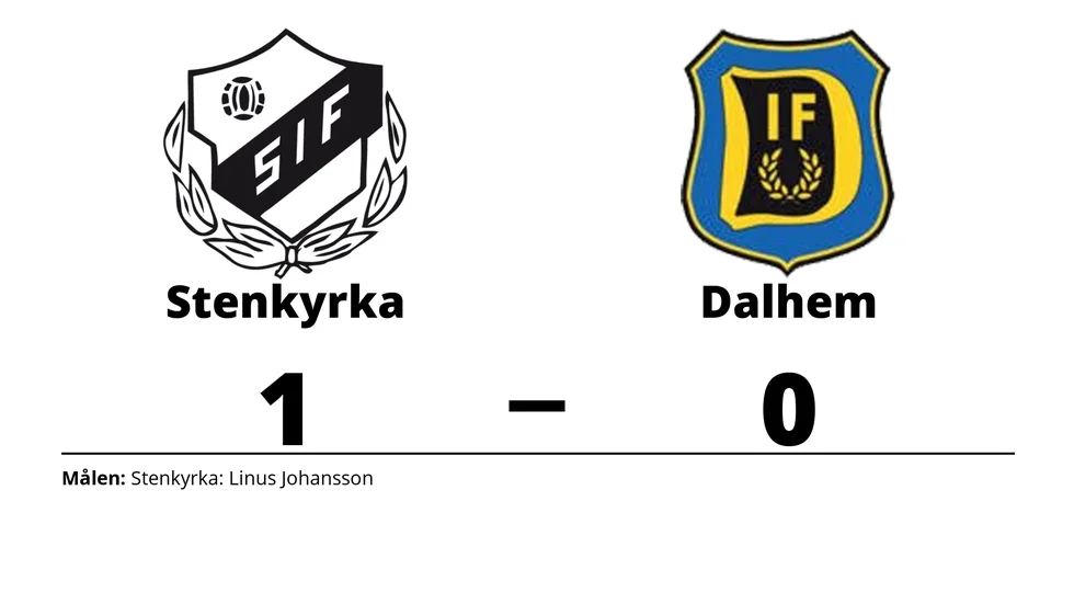 Stenkyrka IF vann mot Dalhem IF