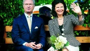 Kungen kostade många kronor. Kungabesöket i somras, i samband med Ankarsrums och Överums 350-årsjubileum, är en av anledningarna till att kommunens marknadsföringskostnader skenade i höjden förra året.Arkivfoto: Matilda Ahl
