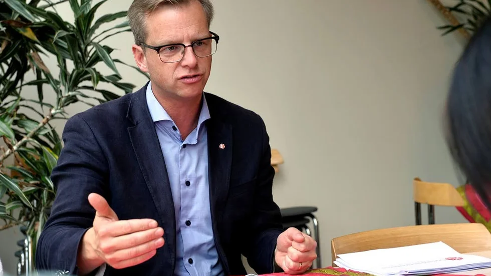 Inspirerad. Mötet med personalen på akutavdelningen på sjukhuset inspirerade Mikael Damberg.