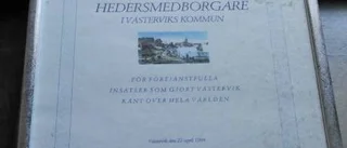 Vad innebär det att bli hedersmedborgare?